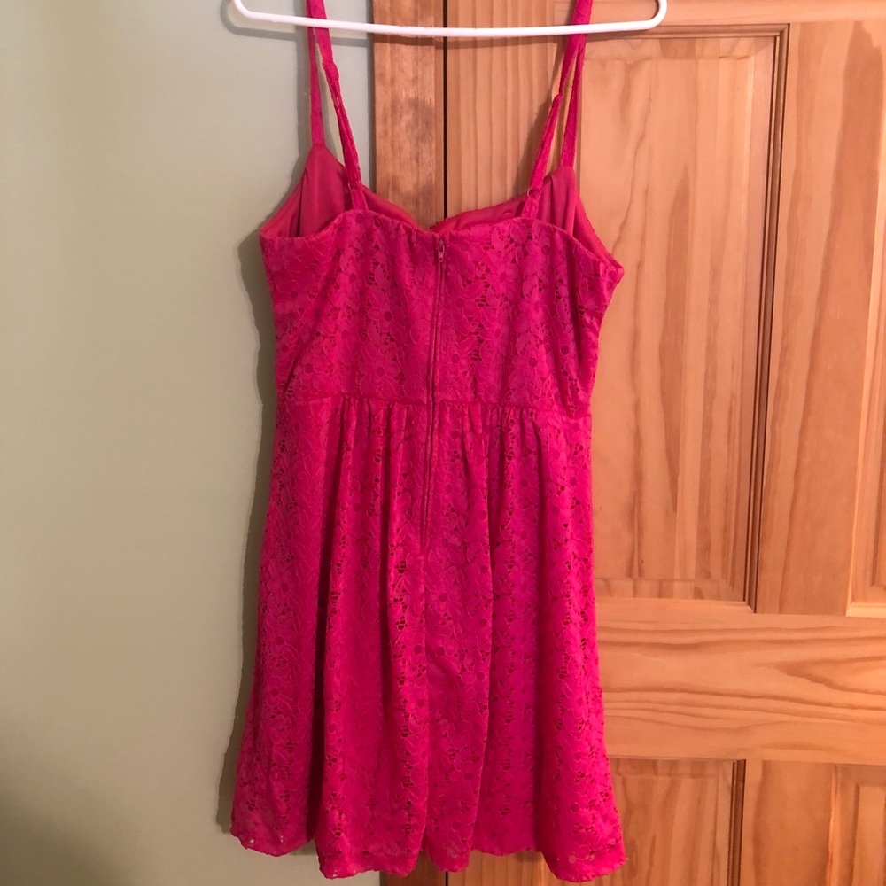 Pink summer dress